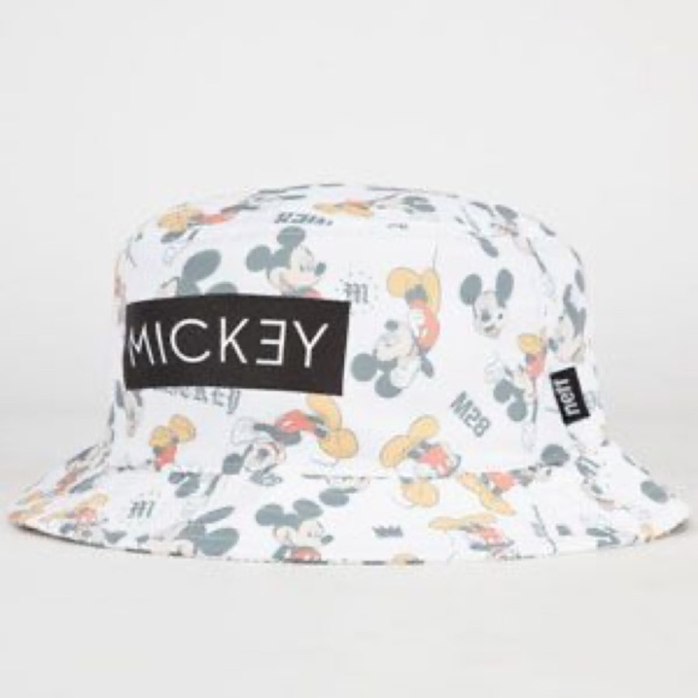 Disney X Neff Mickey Mouse Bucket Hat Muted White